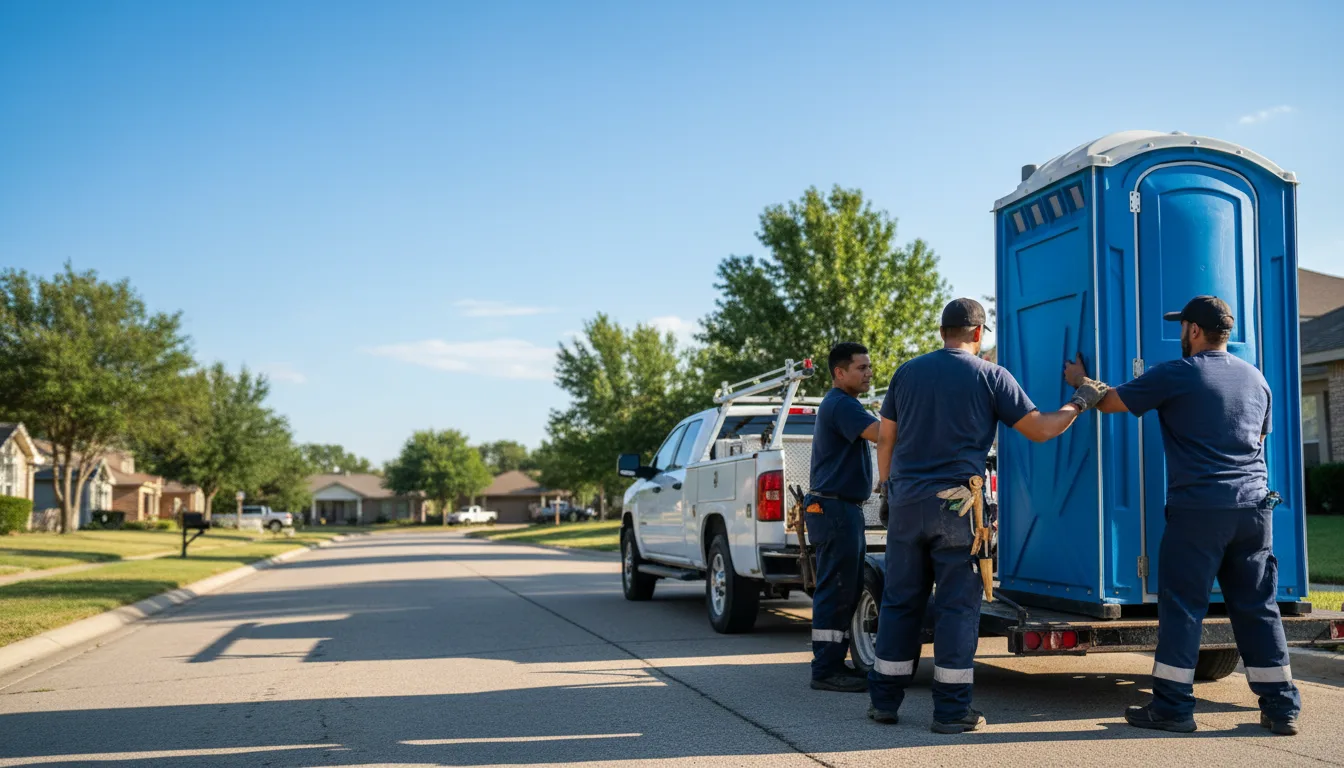 Portable Toilet Rental in Stilwell, KS near me